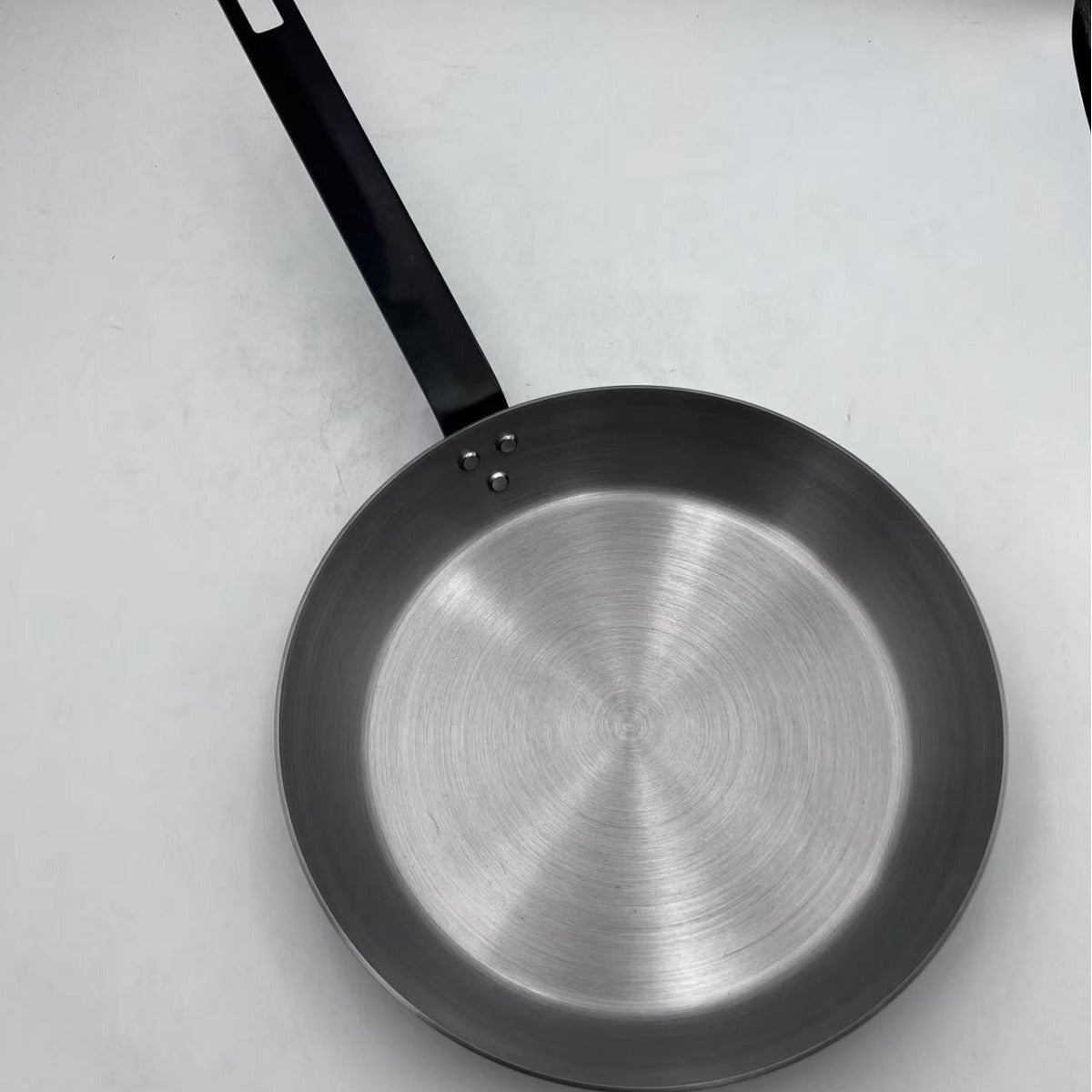 26cm Carbon Steel Uncoated Iron Pan - Non-Stick Cooking Pot