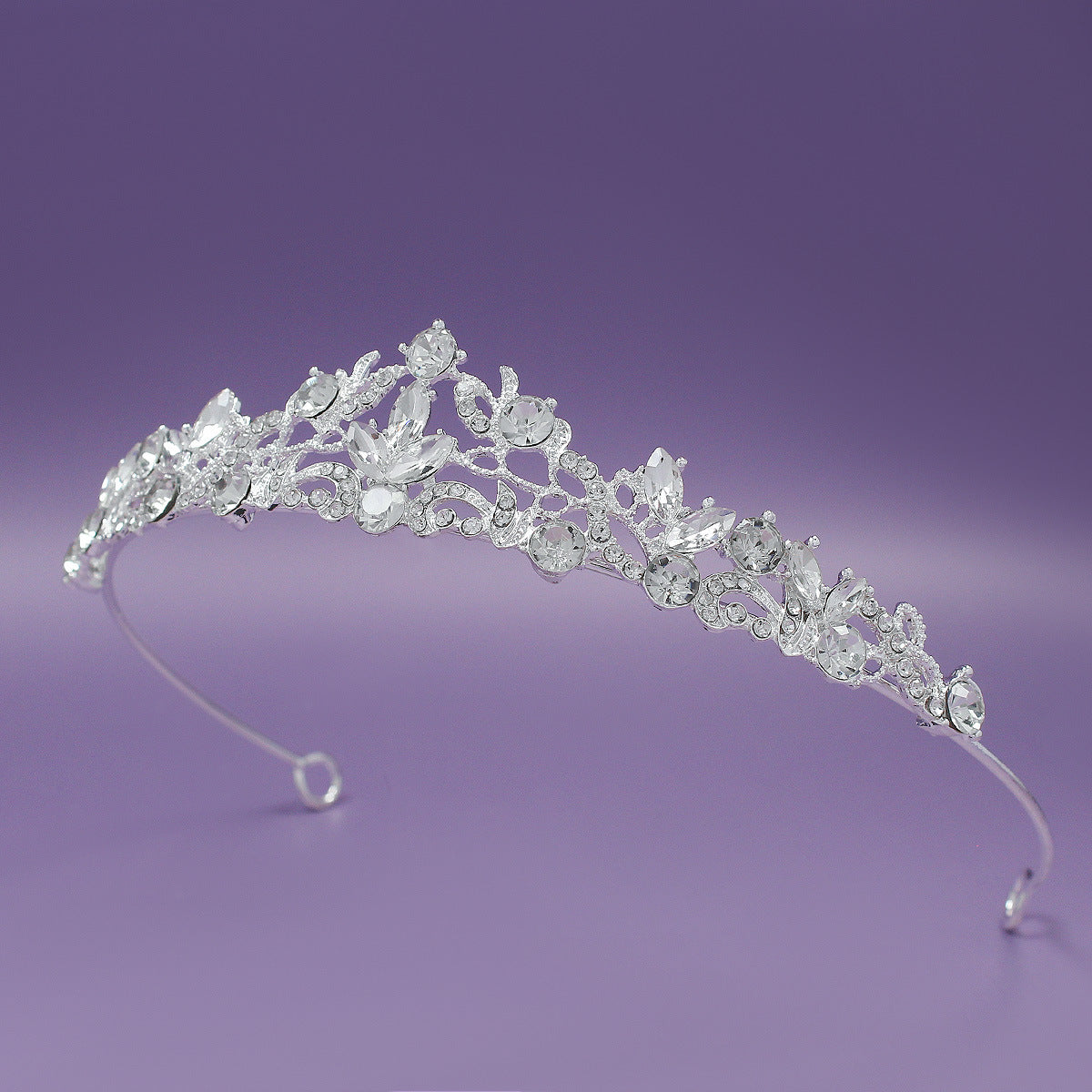 Diamond Crown Hairband - Rhinestone Tiara Headpiece