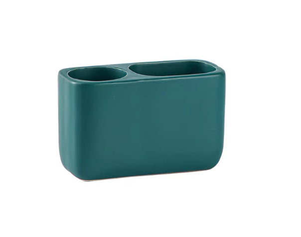 Electric Toothbrush Holder Ceramic Nordic Style Storage Box for Toothpaste and Toothbrushes