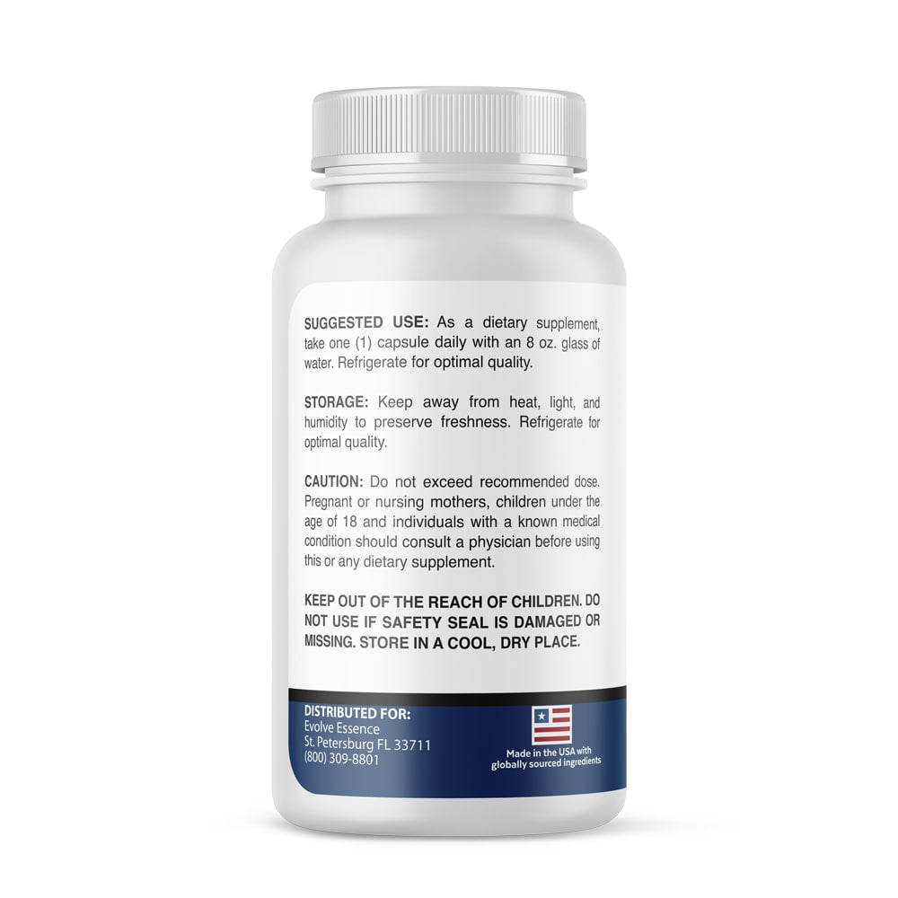 GLP Gut Health Capsules - Prebiotic & Probiotic Digestive Support - 30 Count