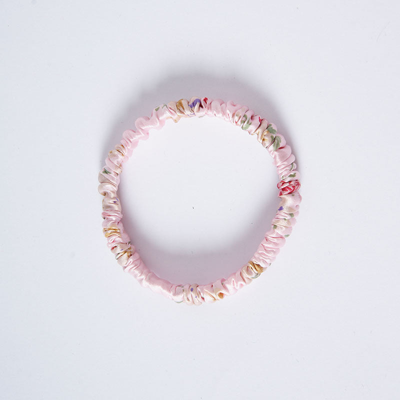 Silk Hair Band - Gentle Elastic Ponytail Holder