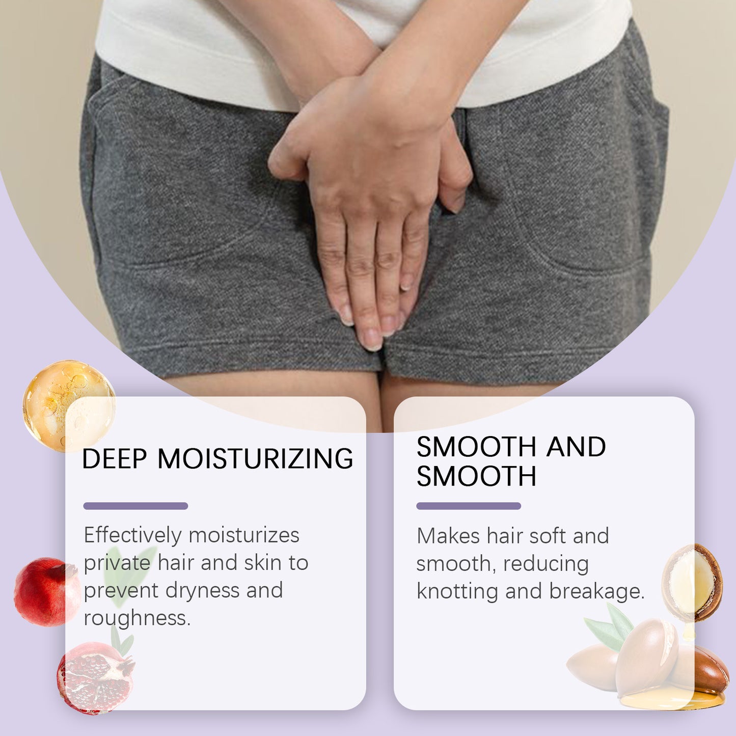 Moisturizing Body Hair Care Cream - Softening & Smoothing Lotion