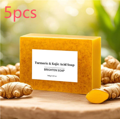 Turmeric VC Lemon Frosted Bar Soap for All Skin Types - 100g