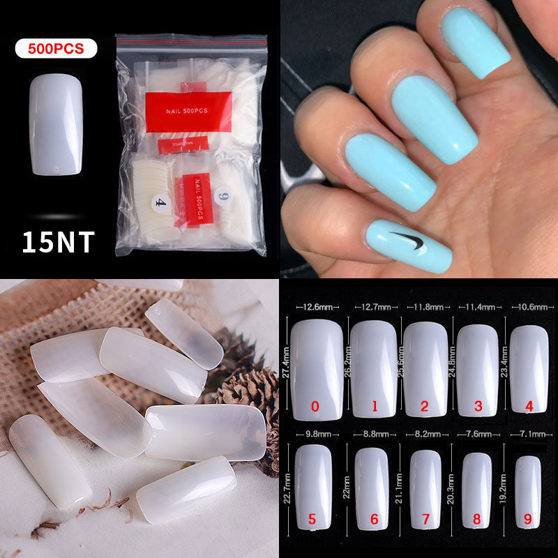 French Pointed Non-Marking Ballet Nail Art Tools - Transparent