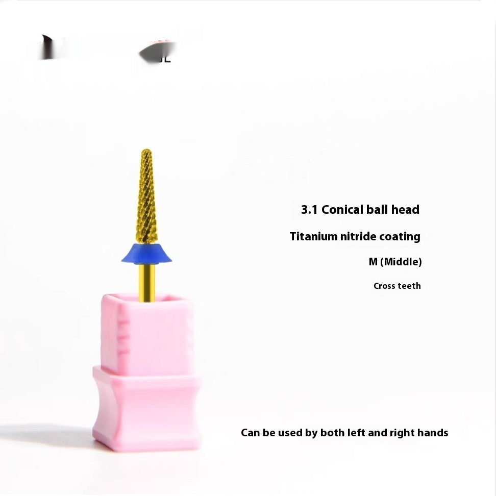 Tungsten Steel Nail Polishing Head