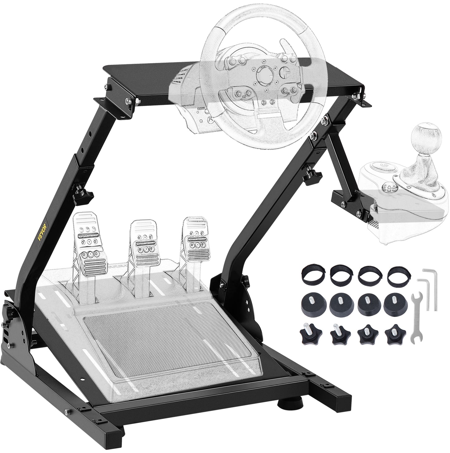Racing Simulator Steering Wheel Stand for Gaming Setup