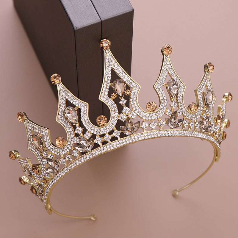 Rhinestone Crown Hair Hoop Headband