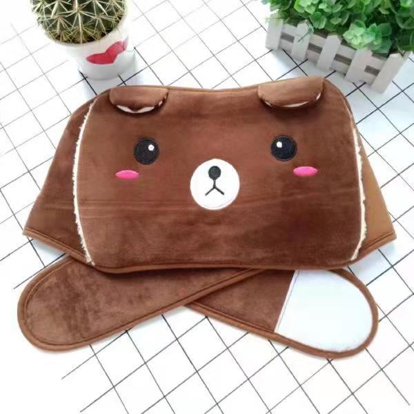 Cartoon Waist Warmer Plush Support Without Hot Water Bag