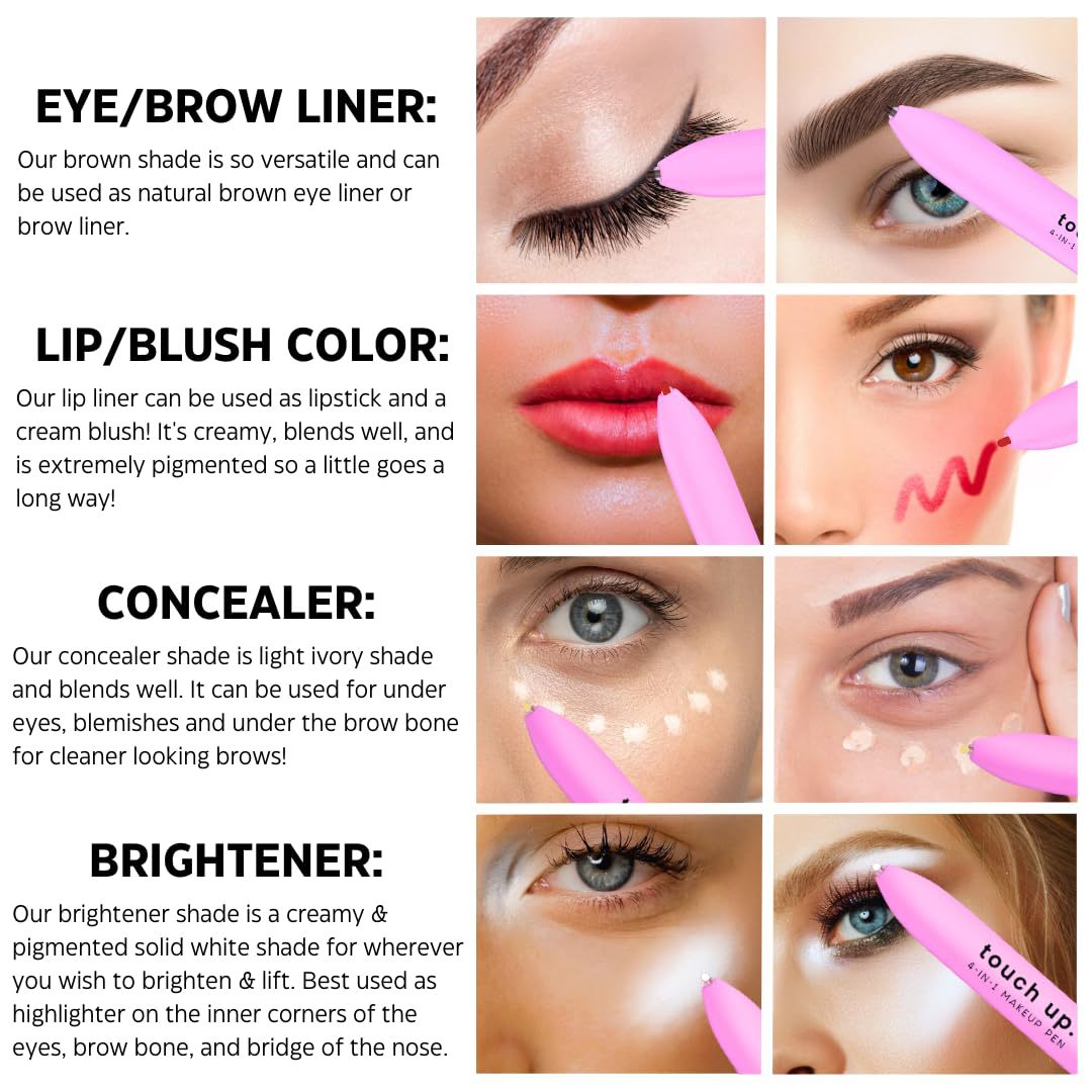 Four-in-One Matte Eyeliner Set - Multiple Colors & Variants