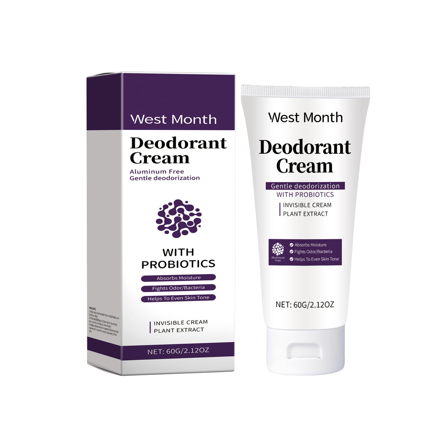Moisturizing Niacinamide Body Care Cream - Refreshing Deodorizing Formula
