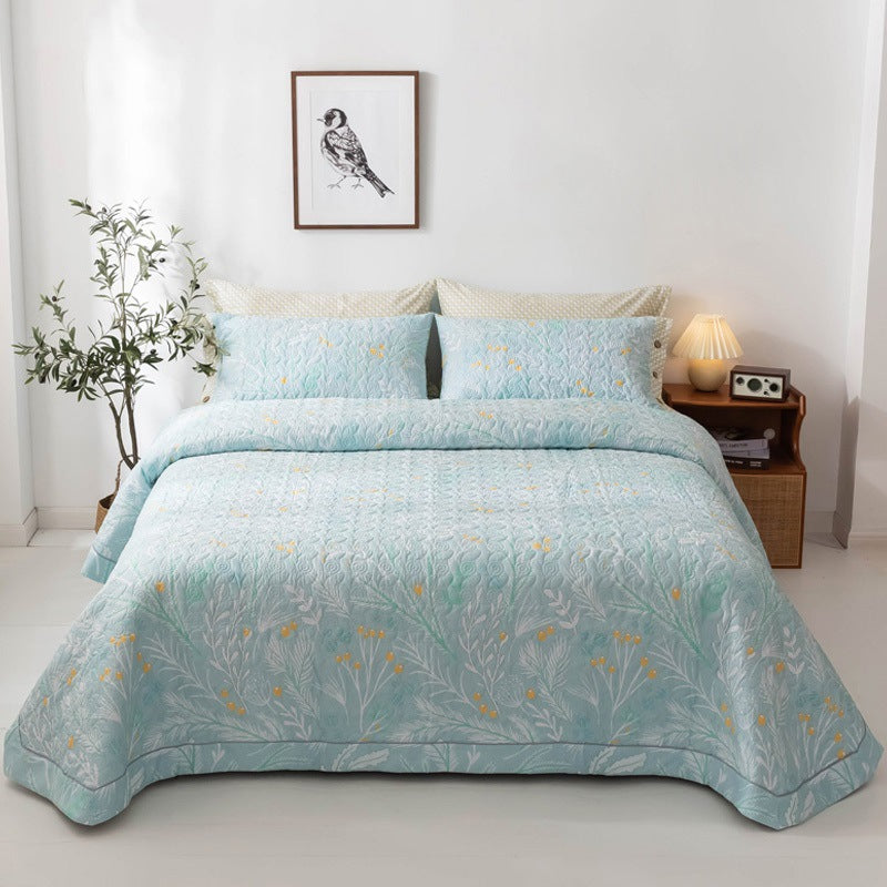 Cotton Bed Cover Set – Multiple Sizes & Patterns for Household Use