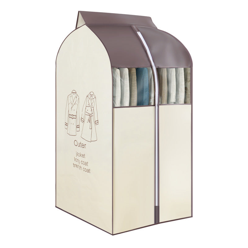 Enclosed Three-Dimensional Clothing Dust Cover - Household Storage Organizer