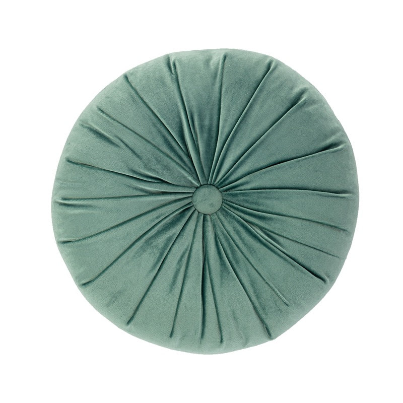 Nordic Handmade Solid Color Round Pumpkin Pillow Modern Cushion 40x40cm