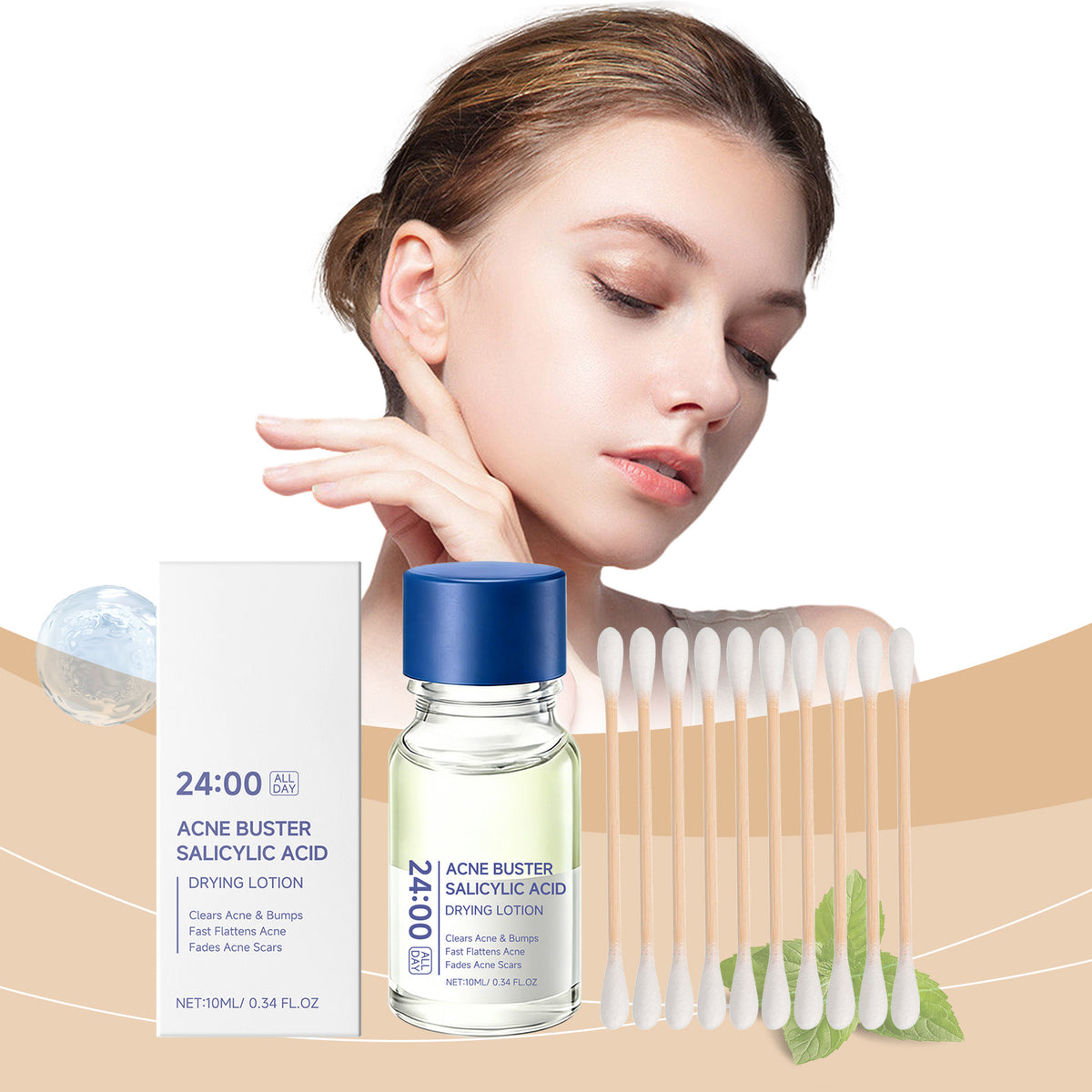 Moisturizing Body Lotion Set - Clear and Soft Hydrating Skin Care