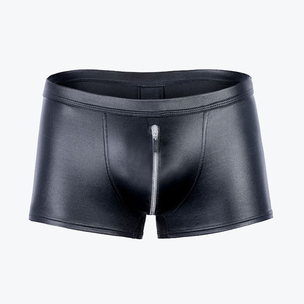 Men's Matte Leather Tights for Performance & Nightclub Wear