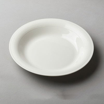 Ceramic Dinner Plate 8-20 Inches - Household Flatware for Dining