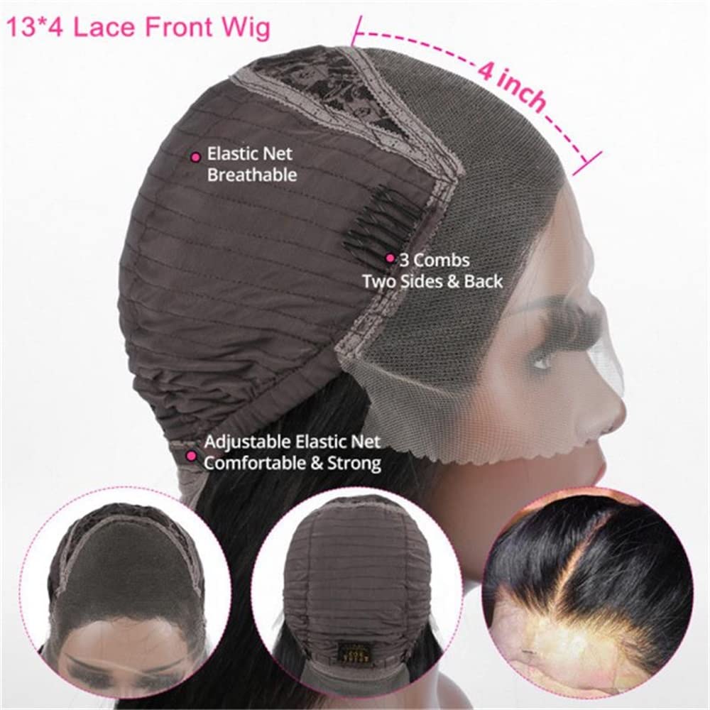 Chocolate Brown 13x4 Lace Front Wig - Human Hair Body Wave