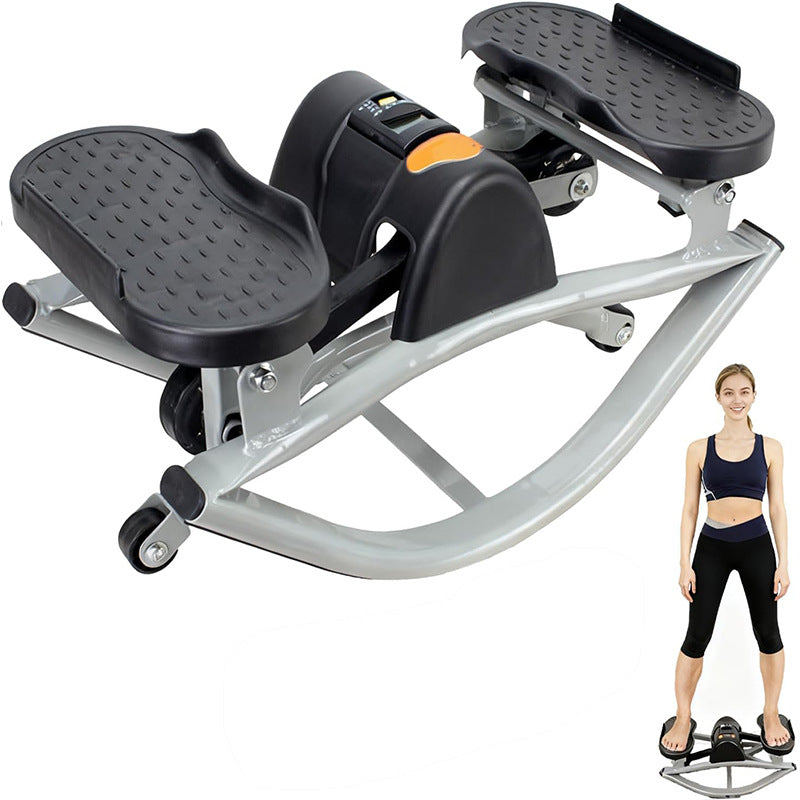 Low-Impact Lateral Stepper for Home Fitness & Gym Use