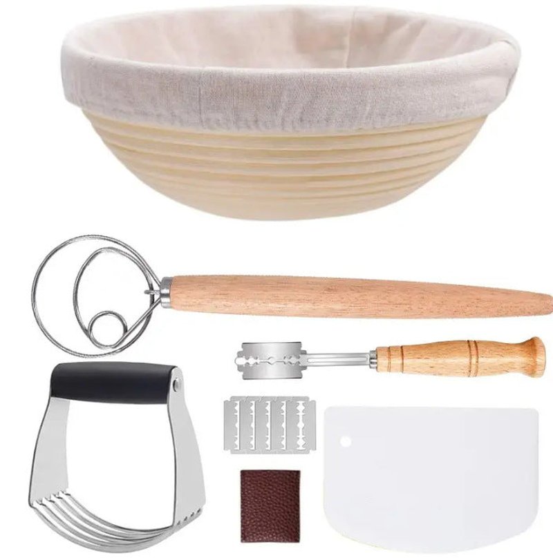 Kitchen Baking Scraper Set - Stainless Steel Pastry & Dough Tools