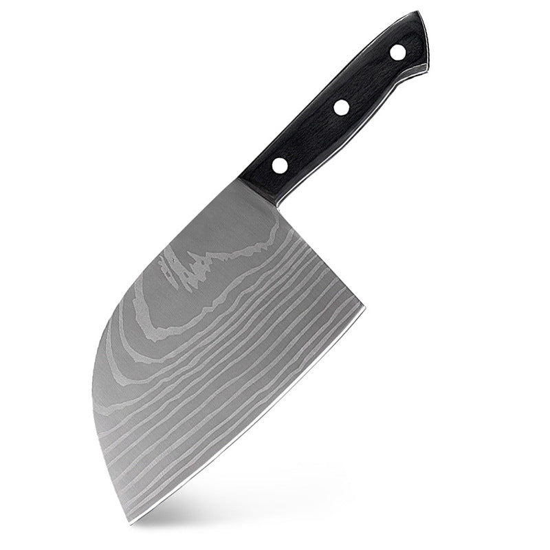 Stainless Steel Butcher Knife - Hand Forged Kitchen Knife