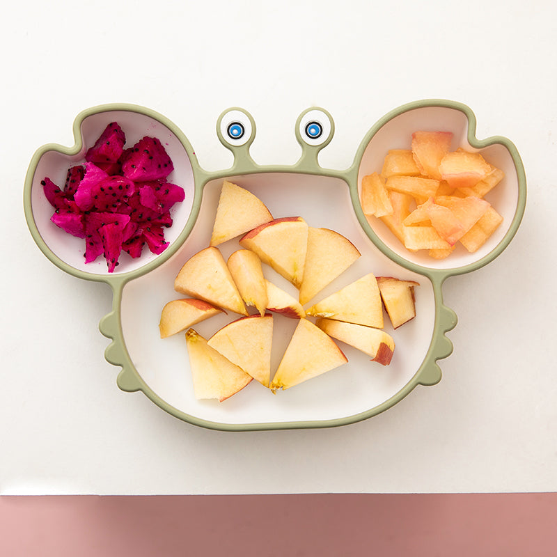 Children's Silicone Food Bowl Set with Multiple Characters and Colors