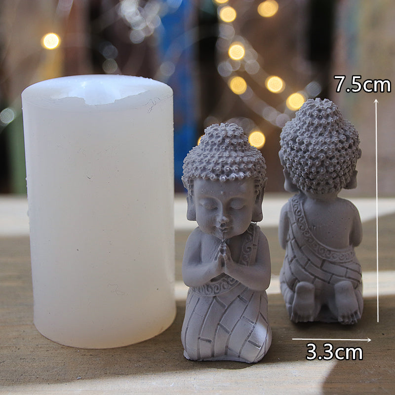 Guanyin Candle Mold Silicone Decorative Craft Tool for Home & Party