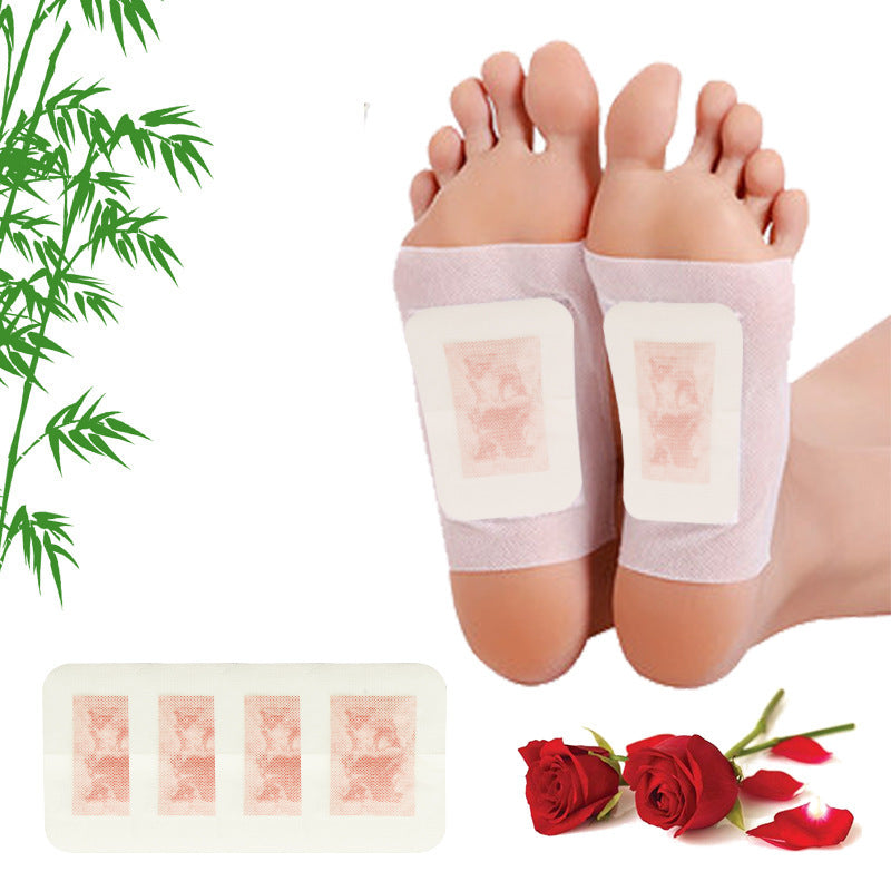 Foot Mask Pack - Rose, Mint, Green Tea & Lavender Foot Patches, 5-Pack Box