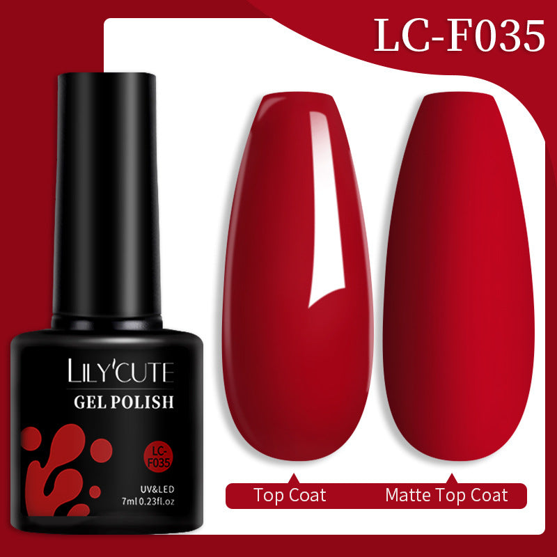 Colored Glitter Nail Glue Set for Nail Art - Waterproof & Non-Flushing
