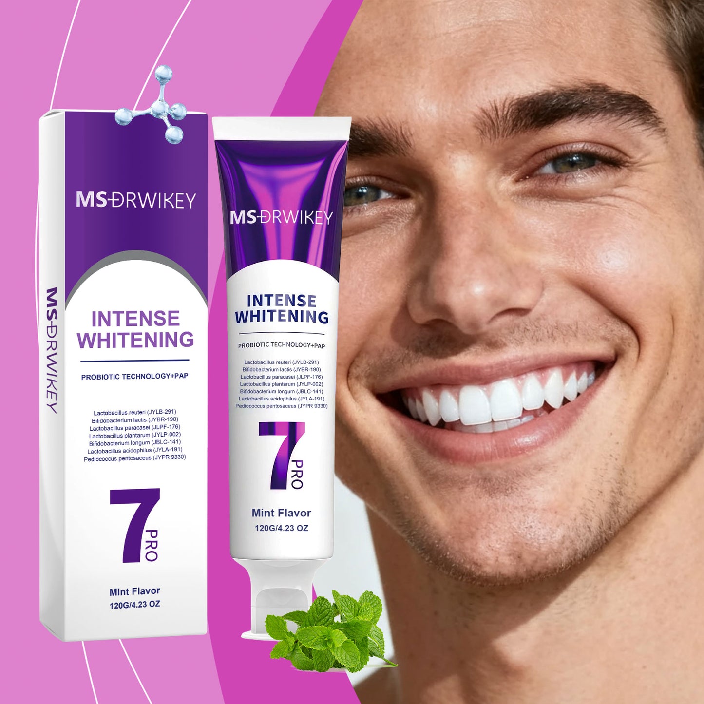 Deep Whitening Toothpaste 120g | Brighten Smile, Fresh Breath
