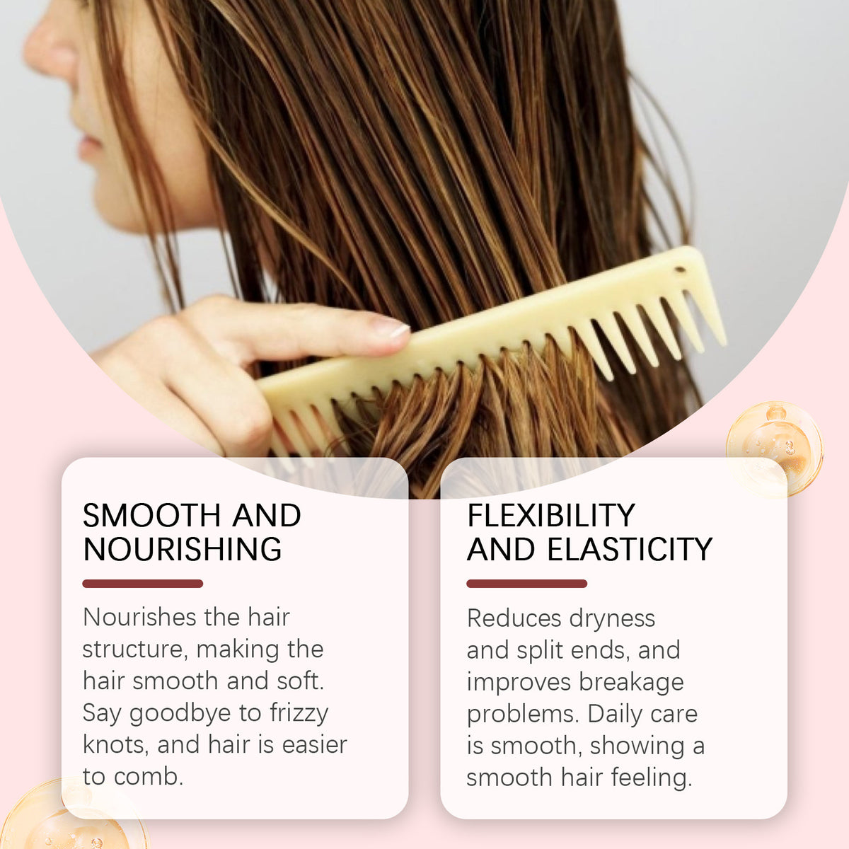 Gentle, Nourishing, Moisturizing, Lightweight, And Smooth Hair Mask