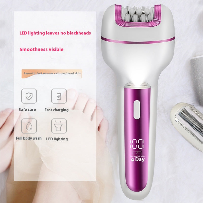 Electric Lady Shaver, 3-in-1 Hair Removal - Pink