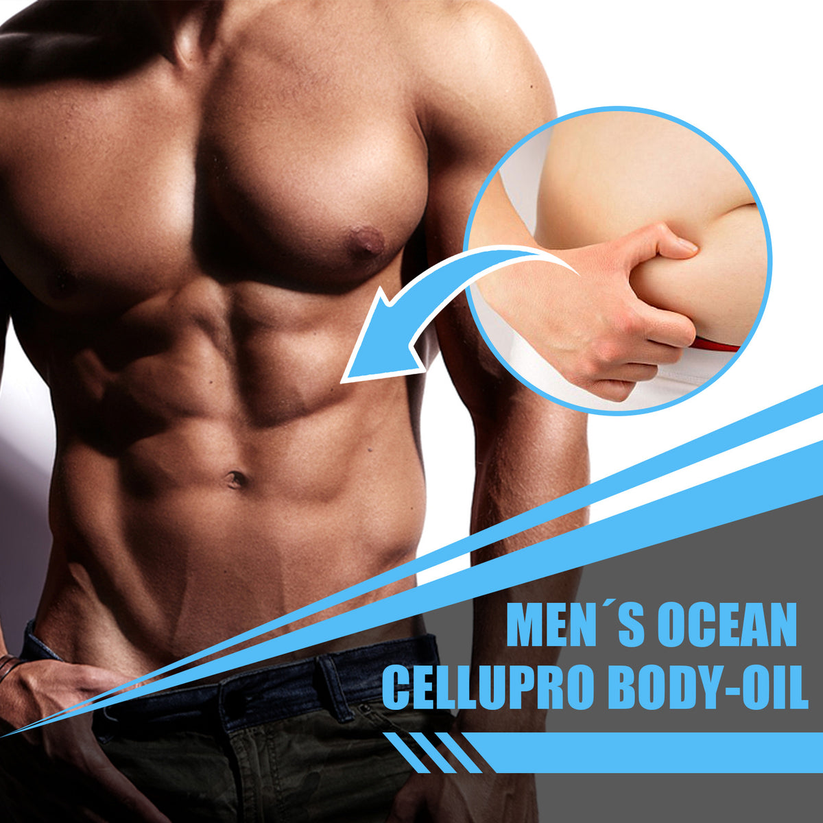 Men's Firming Body Oil Reinforced