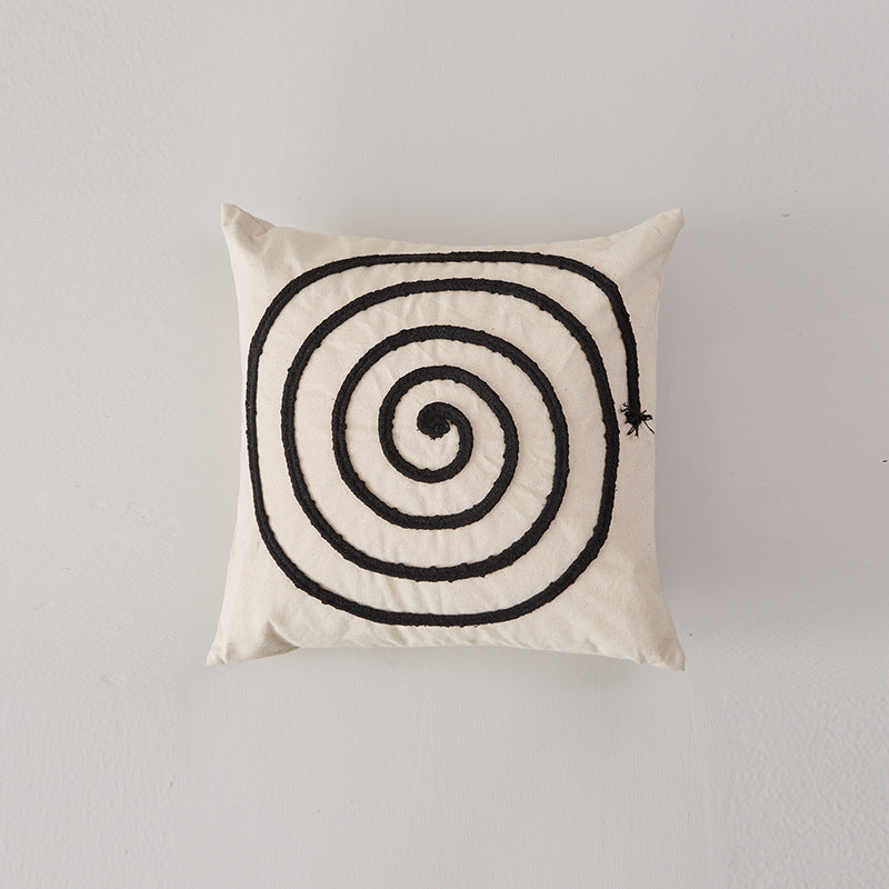 Minimalist Concentric Circles Pillow Cover 45x45CM Home Decor