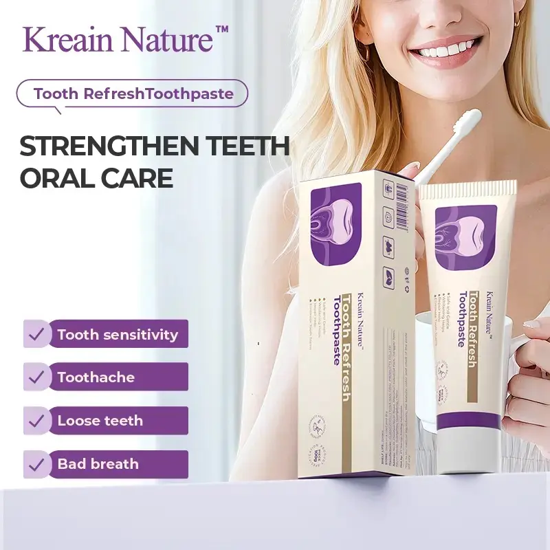 Natural Daily Toothpaste - Hydroxyapatite Whitening & Sensitive Care