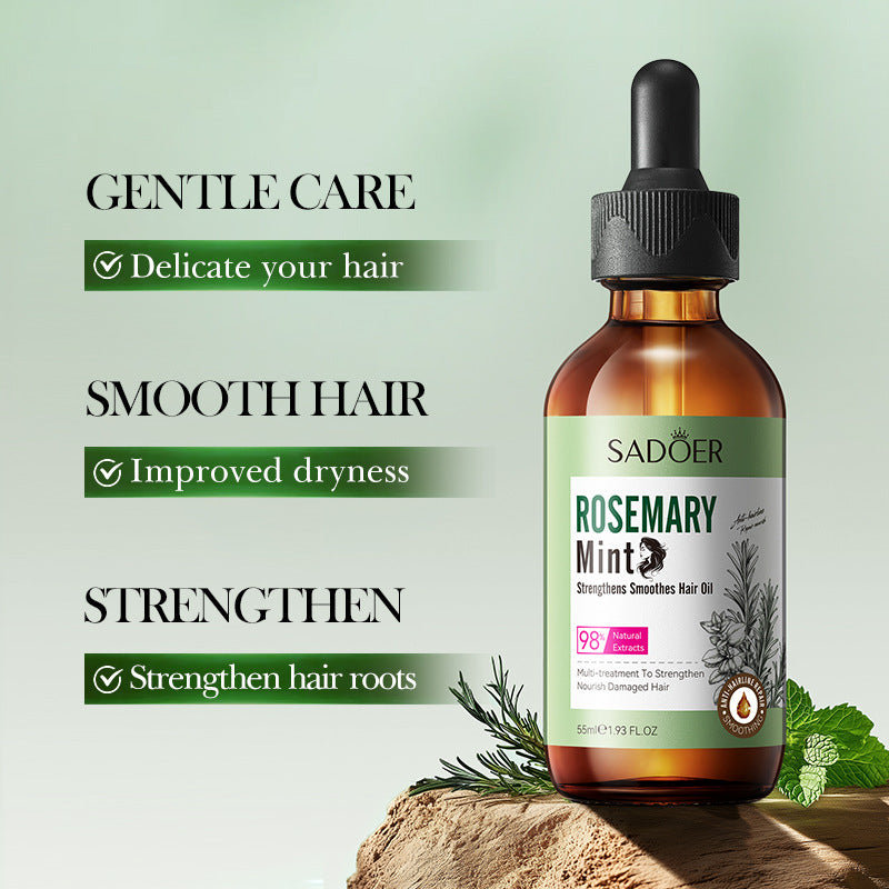 Mint Rosemary Hair Care Essential Oil - Moisturizing 55ml