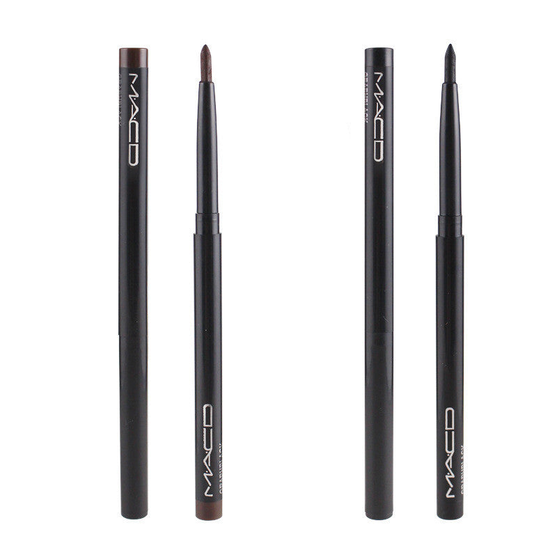 Auto-Rotating Eyebrow Pencil and Eyeliner Pen Set for Precise Makeup - 12 pcs