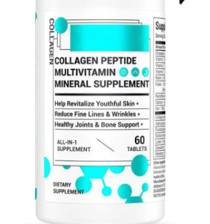 Collagen Compressed Compound Tablets - 60 Count