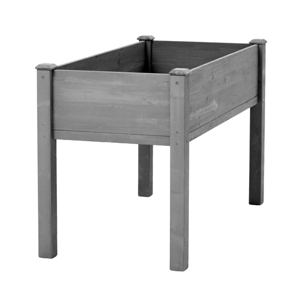 48x24x30 Inch Raised Garden Bed with Legs - Elevated Wooden Planter Box for Outdoor Plants