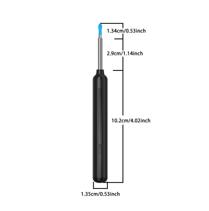 Wireless Earwax Removal Tool with 1080P HD Camera and 6 Silicone Tips