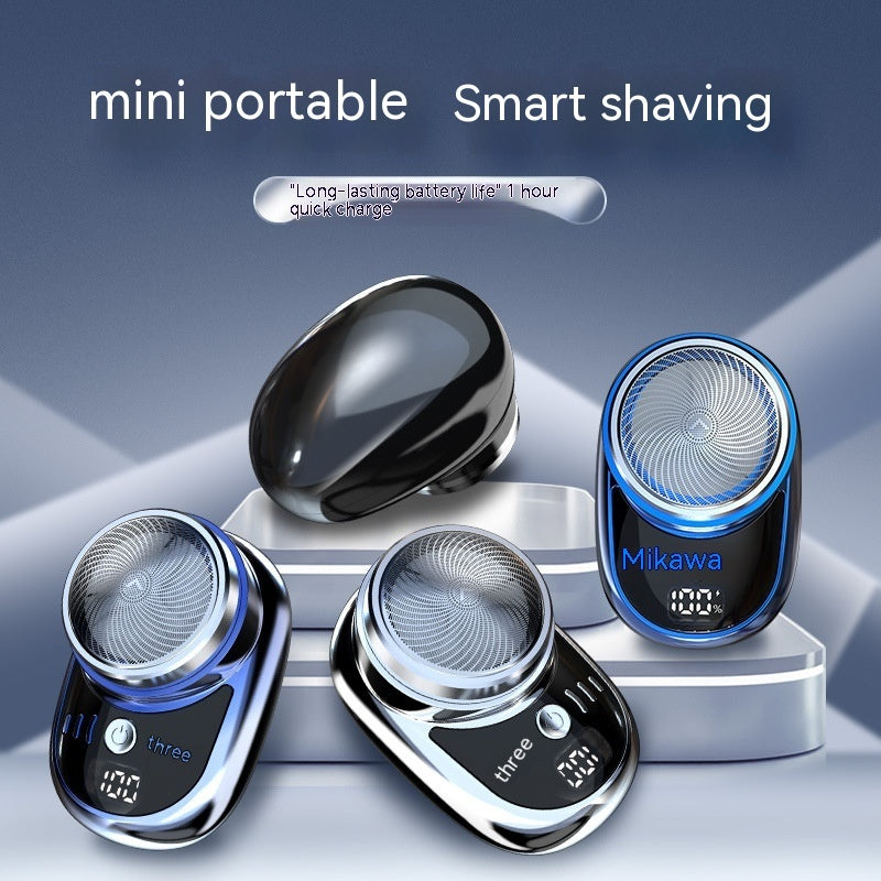 Portable Electric Shaver for Men Rechargeable Waterproof Compact Razor