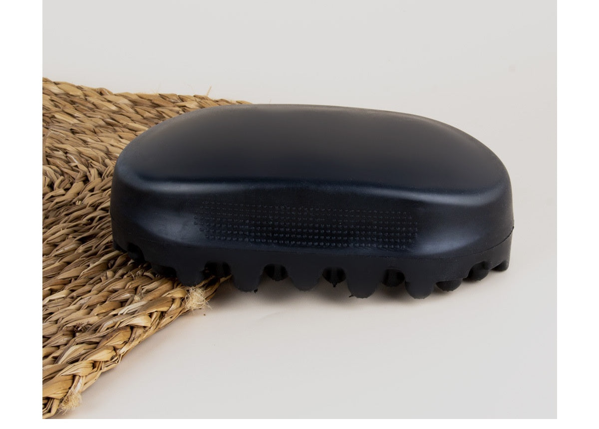 Black Rubber Hair Curler for Salon & Home Hair Styling