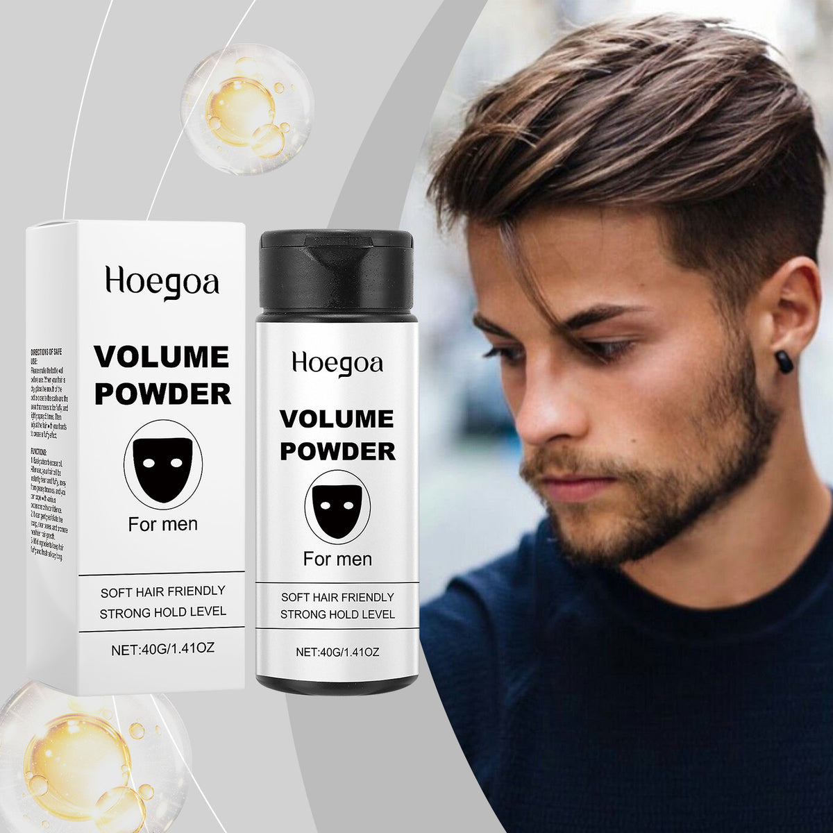 Volumizing Hair Styling Powder - 40g for Body & Hair Volume Boost