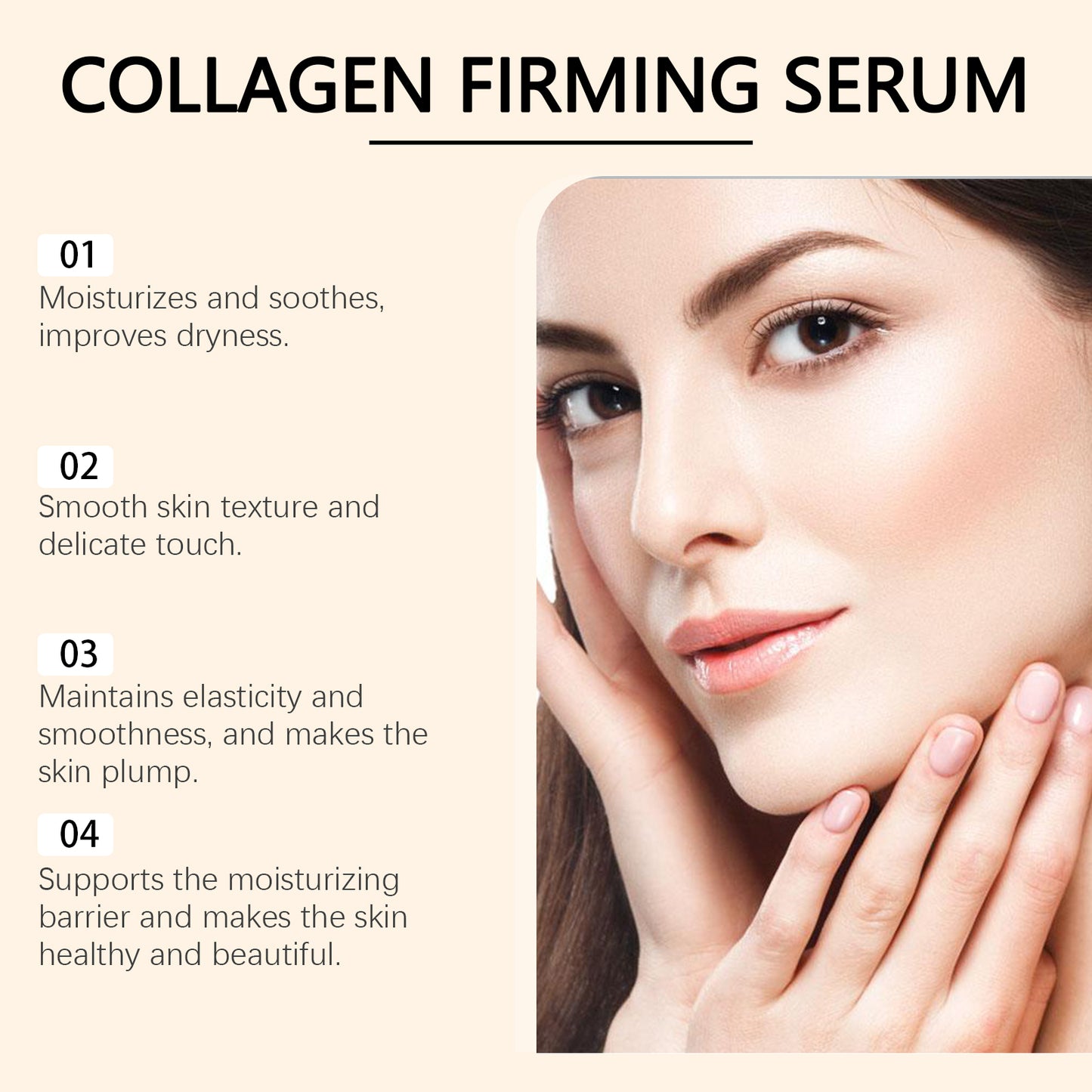 Collagen Firming Facial Essence - 30ml Moisturizing & Elasticity Serum