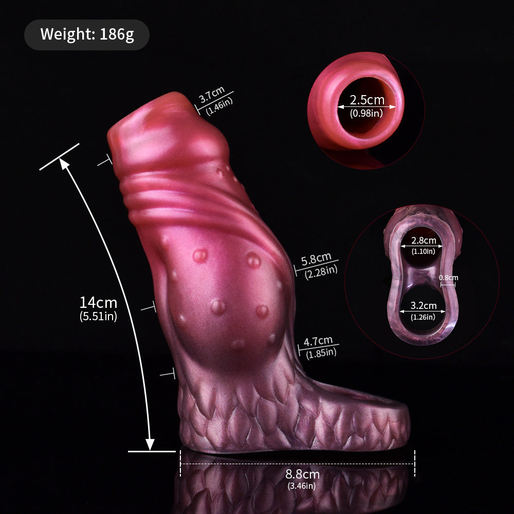 Extended Sperm Lock Ring Set for Men - Multiple Sizes & Variants