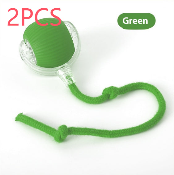 Interactive Cat Toy Ball with Multiple Modes and Realistic Sounds - Fun Pet Chase Toy