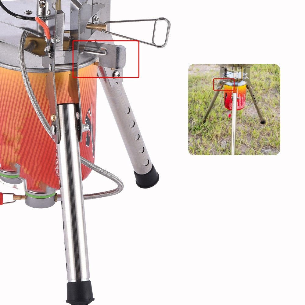 Outdoor Camping Gas Stove 4360W Butane High Power Portable Kitchen Equipment