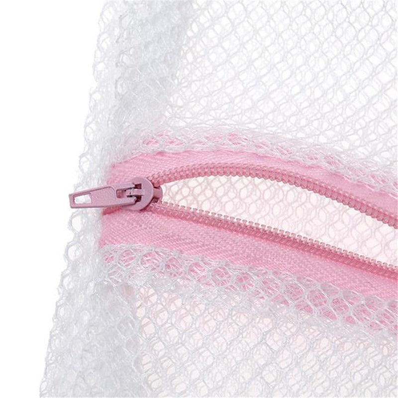 Mesh Laundry Bag Protective White Small Medium Large Sizes