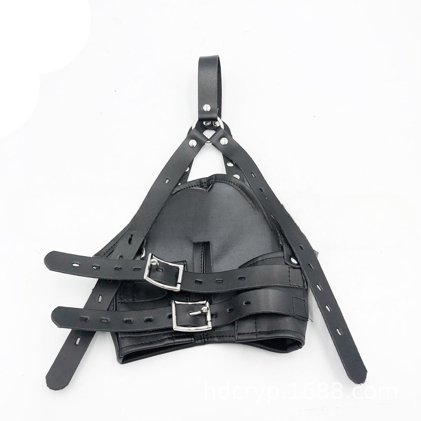 Horse Harness Mesh Mouth Ball - Black Without Lock for Equestrian Use