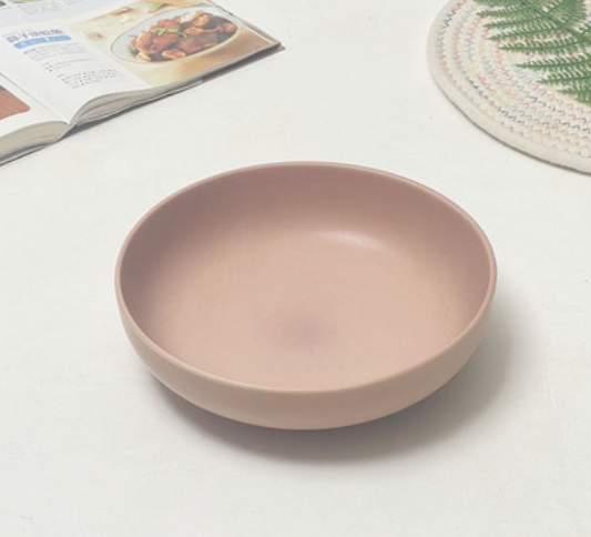 8-Inch Ceramic Plate Set for Kitchen Storage - Multiple Styles