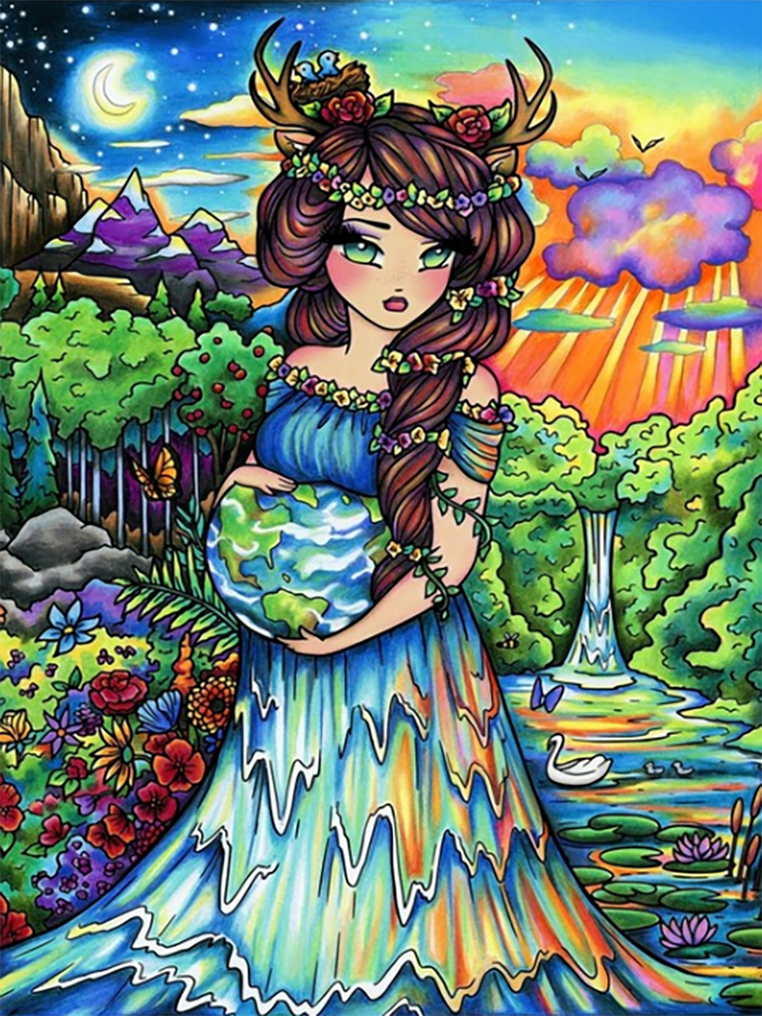 Diamond Embroidery Art Set for Room Decoration - Multiple Sizes & Styles